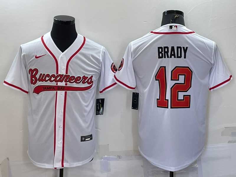 Men's Tampa Bay Buccaneers #12 Tom Brady White Cool Base Stitched Baseball Jersey,We sell and wholesale Men's Tampa Bay Buccaneers #12 Tom Brady White Cool Base Stitched Baseball Jersey on line form chian!